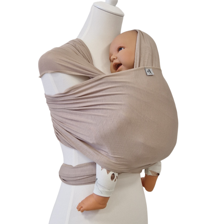 Hänschenklein Bambus-Tragetuch - Elastisches Baby-Tragetuch ab Geburt