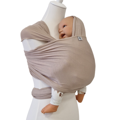 Hänschenklein Bambus-Tragetuch - Elastisches Baby-Tragetuch ab Geburt
