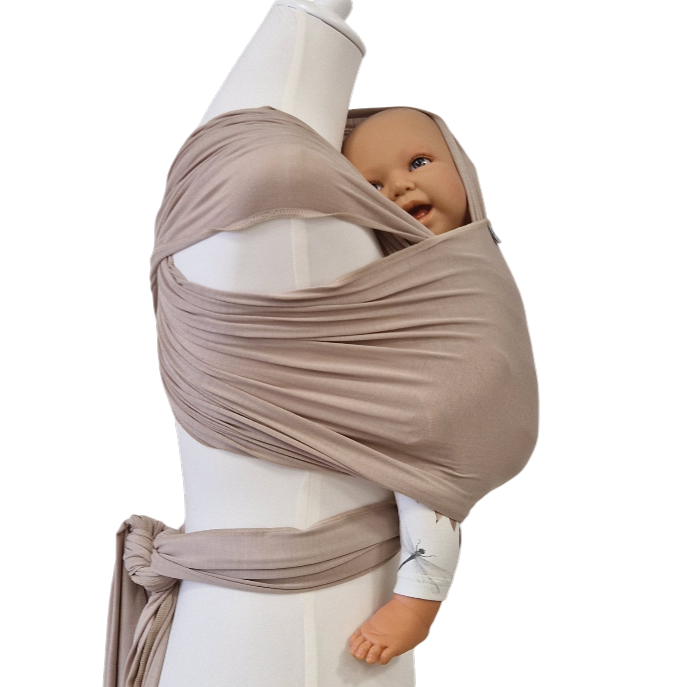 Hänschenklein Bambus-Tragetuch - Elastisches Baby-Tragetuch ab Geburt