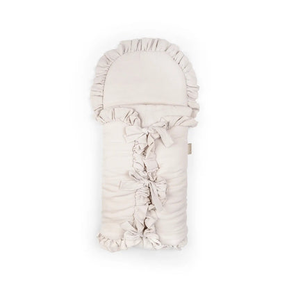 Schlafsack Cuddly Musselin - 2.5 TOG Ganzjahres-Schlafsack mit Puckeffekt und Rüschen