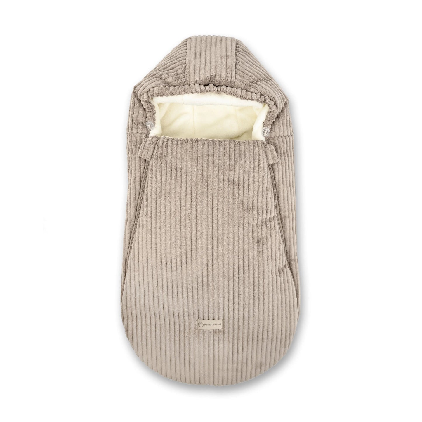 Winterfußsack Cord - Warm gefütterter Kinderwagen-Fußsack (3.5 TOG)