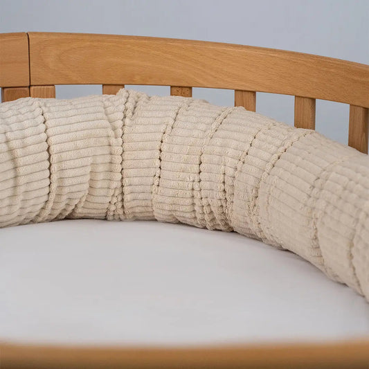 Bettschlange einsträngig Cord - Weicher 3-in-1 Bettzopf fürs Babybett