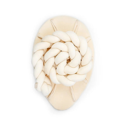 Babynest & Bettschlange 2in1 Velours - Mitwachsendes Kuschelnest & Bettumrandung