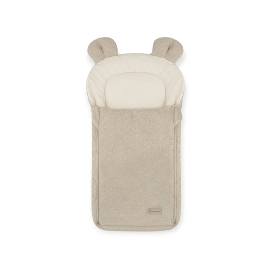 Babyschlafsack Teddyohren Bouclé - 2.5 TOG Ganzjahres-Schlafsack aus Bio-Baumwolle