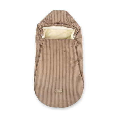 Winterfußsack Cord - Warm gefütterter Kinderwagen-Fußsack (3.5 TOG)