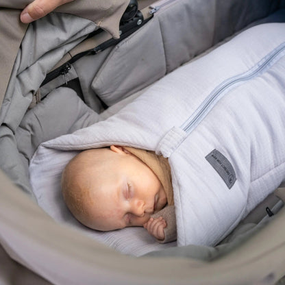 Pucksack Musselin - 2.5 TOG Ganzjahres-Pucksack mitwachsend