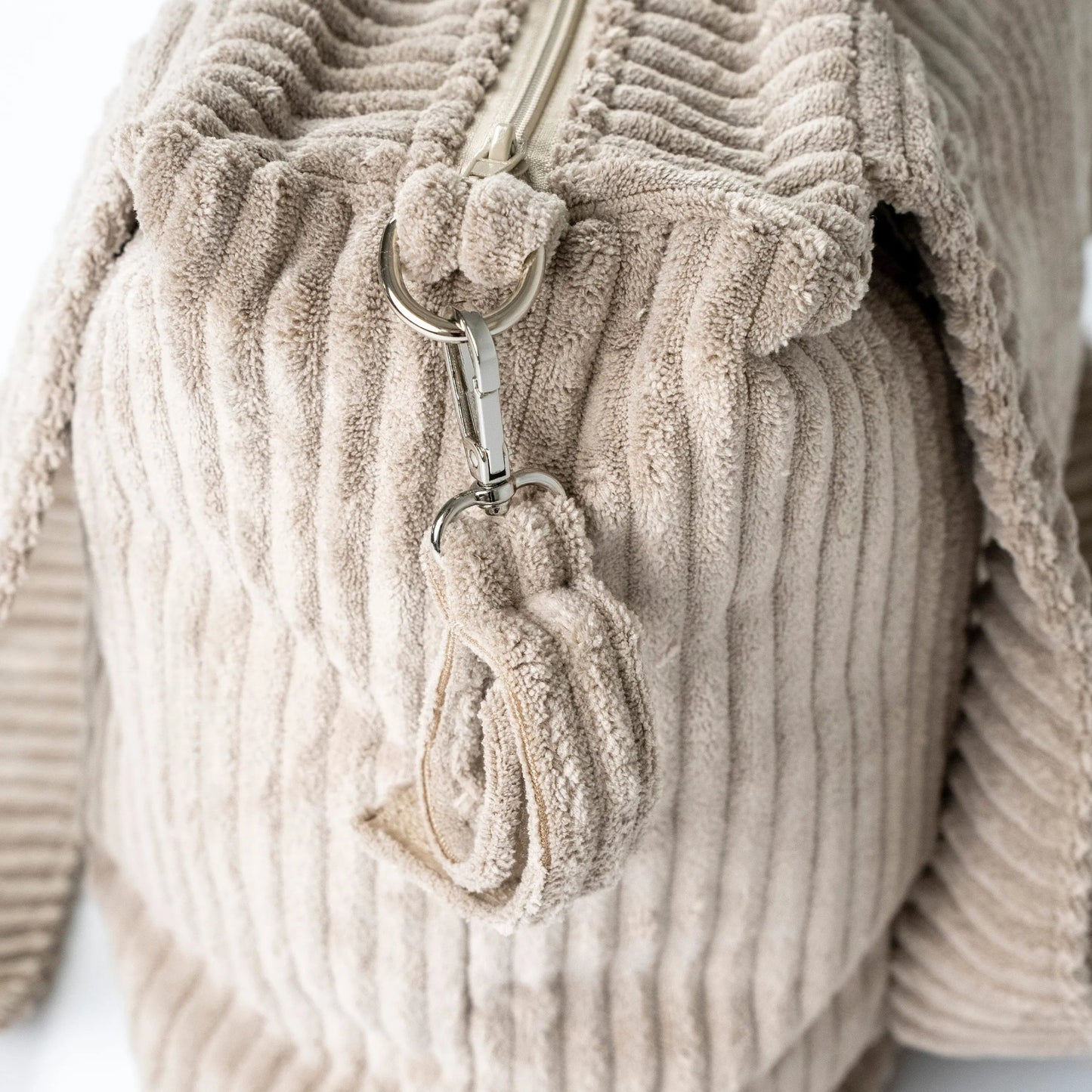 Wickeltasche Cord - Geräumige Kinderwagentasche aus weichem Cord-Polyester