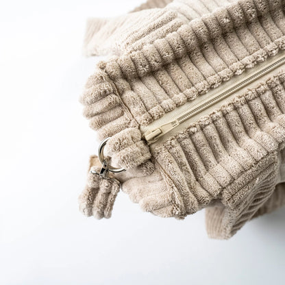 Wickeltasche Cord - Geräumige Kinderwagentasche aus weichem Cord-Polyester