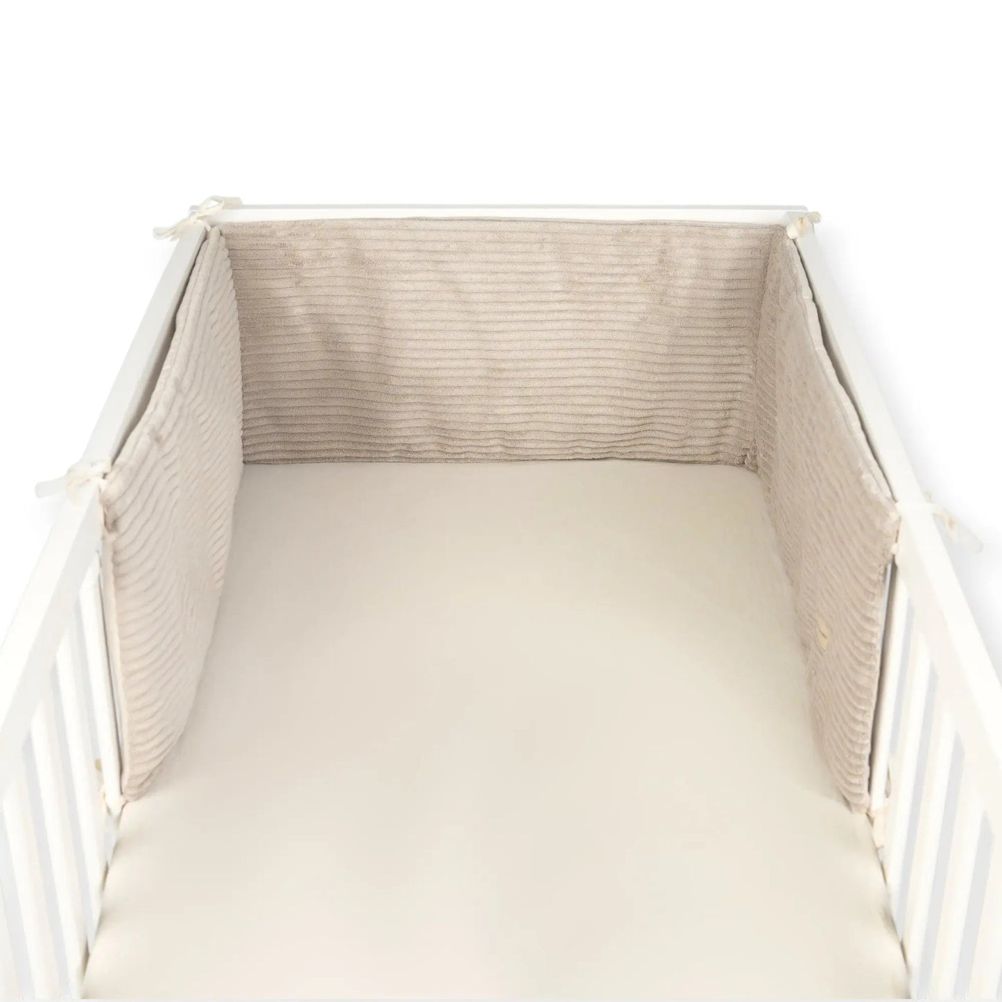 Bettumrandung Cord - Modernes Wendemodell für Beistellbett und Babybett