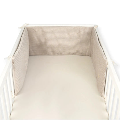 Bettumrandung Cord - Modernes Wendemodell für Beistellbett und Babybett