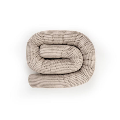 Bettschlange einsträngig Cord - Weicher 3-in-1 Bettzopf fürs Babybett