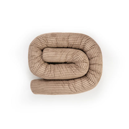 Bettschlange einsträngig Cord - Weicher 3-in-1 Bettzopf fürs Babybett