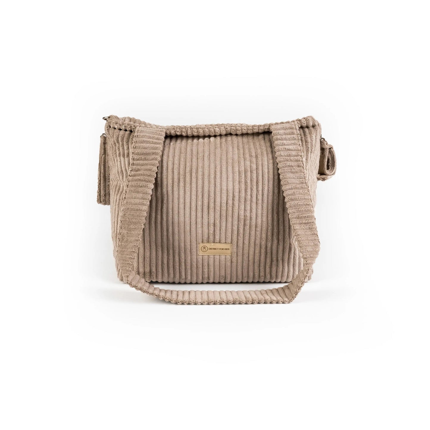 Wickeltasche Cord - Geräumige Kinderwagentasche aus weichem Cord-Polyester