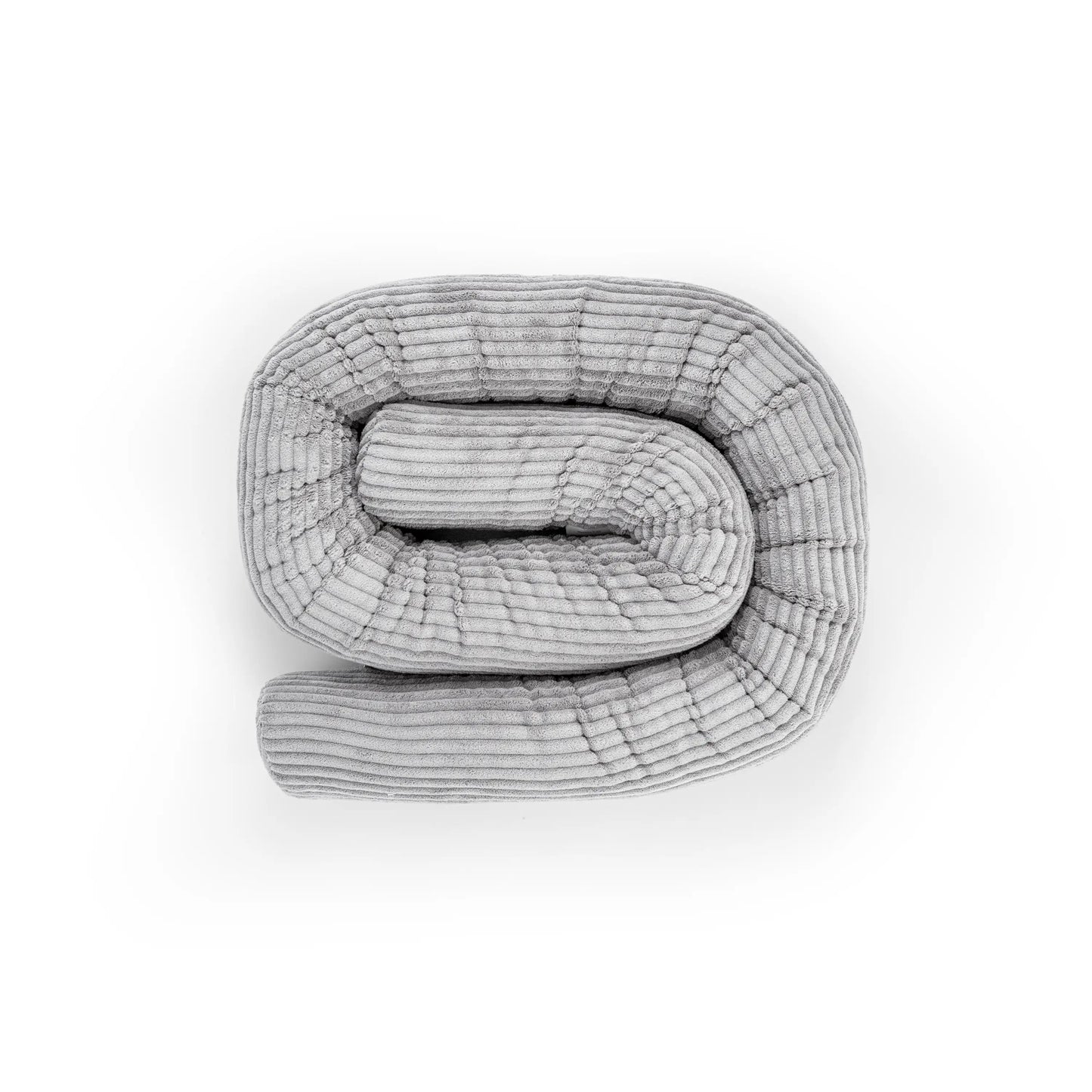 Bettschlange einsträngig Cord - Weicher 3-in-1 Bettzopf fürs Babybett
