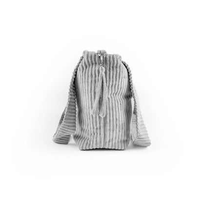 Wickeltasche Cord - Geräumige Kinderwagentasche aus weichem Cord-Polyester