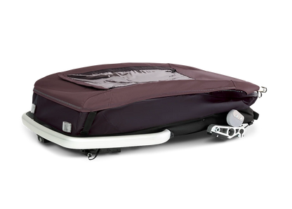 Croozer Kid Vaaya 2 Fahrradanhänger - Premium Zweisitzer Blossom Red