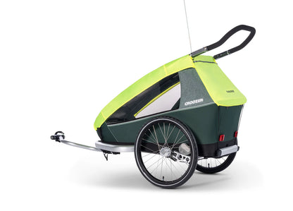 Croozer Regenverdeck Kid 1 – Wasserdicht (5.000mm) in Lightning Yellow