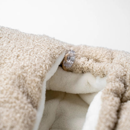 Winterfußsack Bouclé - Kuscheliger 3.5 TOG Fußsack aus recyceltem rPET