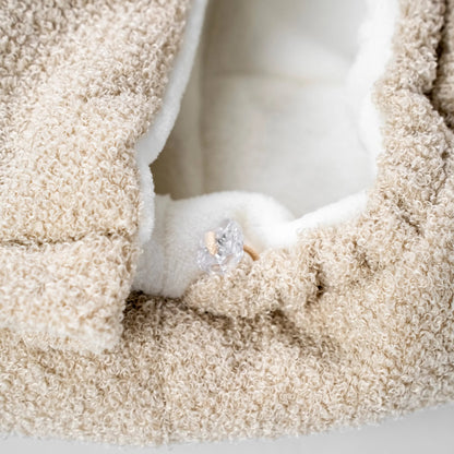 Winterfußsack Bouclé - Kuscheliger 3.5 TOG Fußsack aus recyceltem rPET