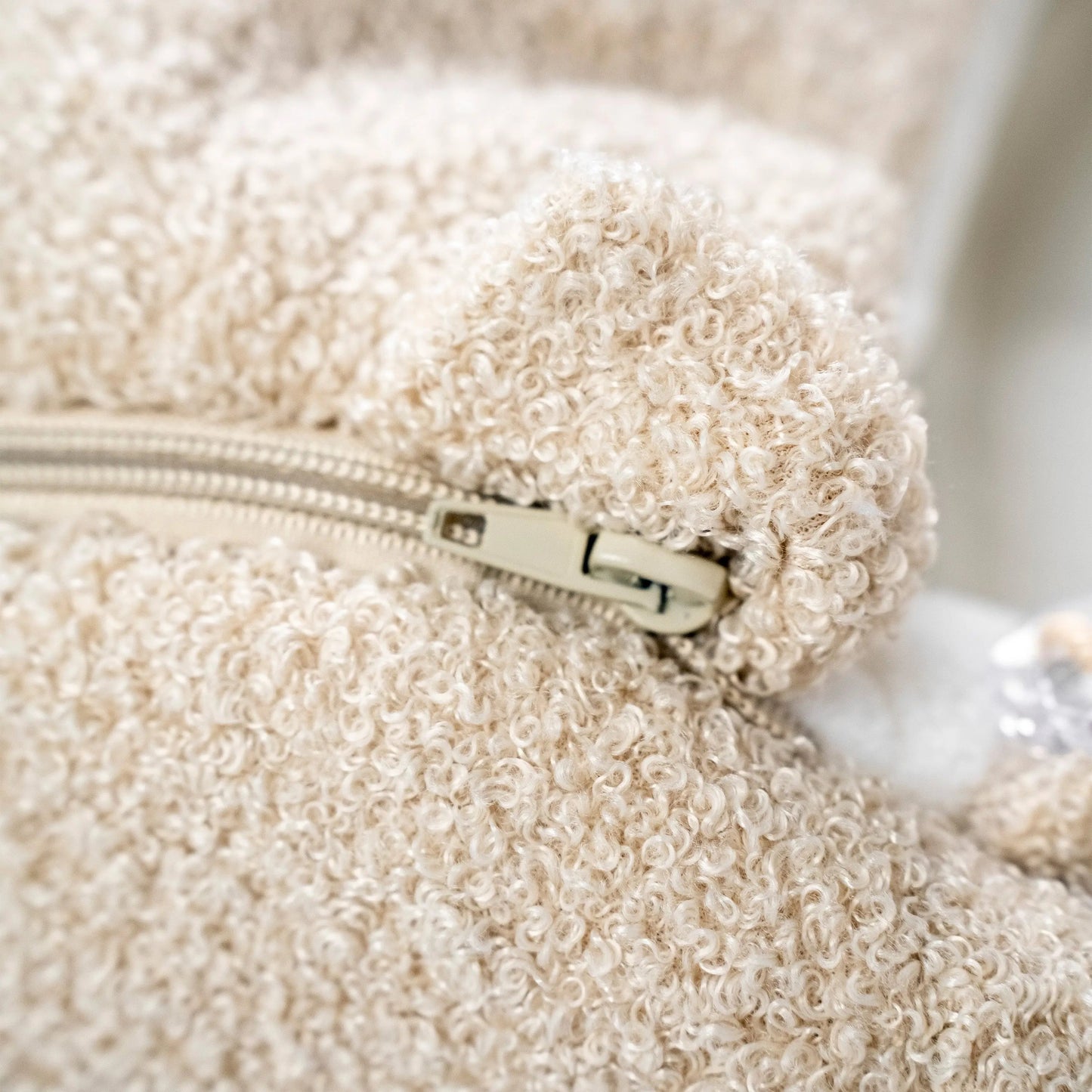 Winterfußsack Bouclé - Kuscheliger 3.5 TOG Fußsack aus recyceltem rPET