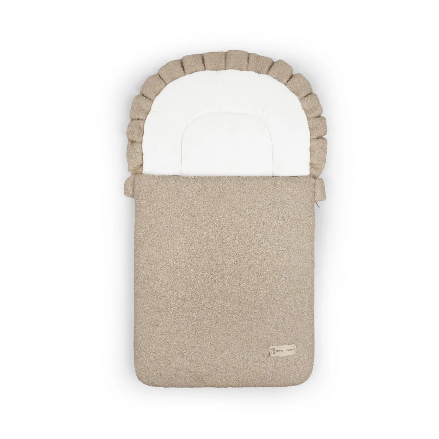 Babyschlafsack Dreamy Bouclé - 2.5 TOG Ganzjahres-Schlafsack mit Rüschenkrone
