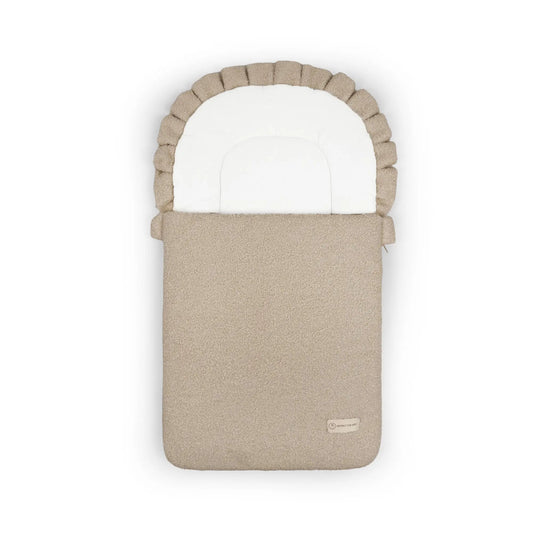 Babyschlafsack Dreamy Bouclé - 2.5 TOG Ganzjahres-Schlafsack mit Rüschenkrone