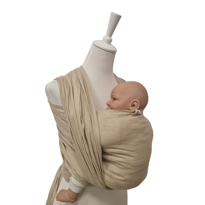 Hänschenklein Leinen-Tragetuch - Atmungsaktiv & Ergonomisch (3,5–20 kg)