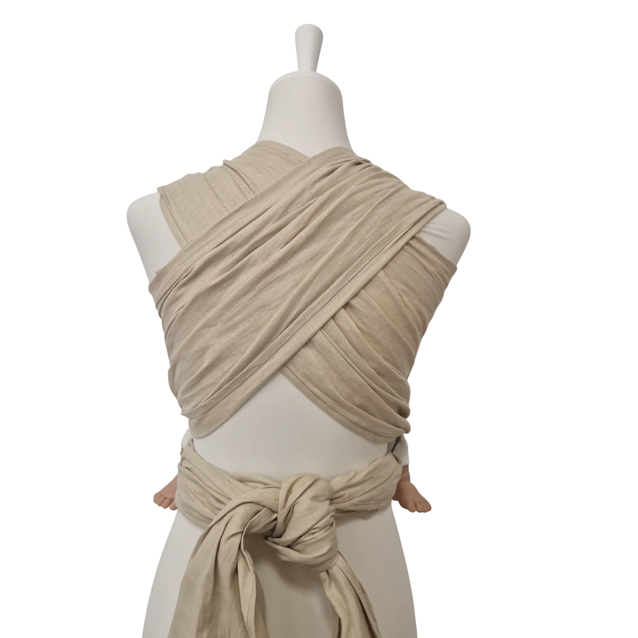Hänschenklein Leinen-Tragetuch - Atmungsaktiv & Ergonomisch (3,5–20 kg)