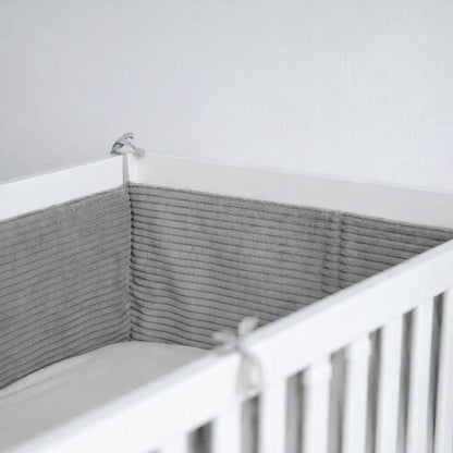 Bettumrandung Cord - Modernes Wendemodell für Beistellbett und Babybett