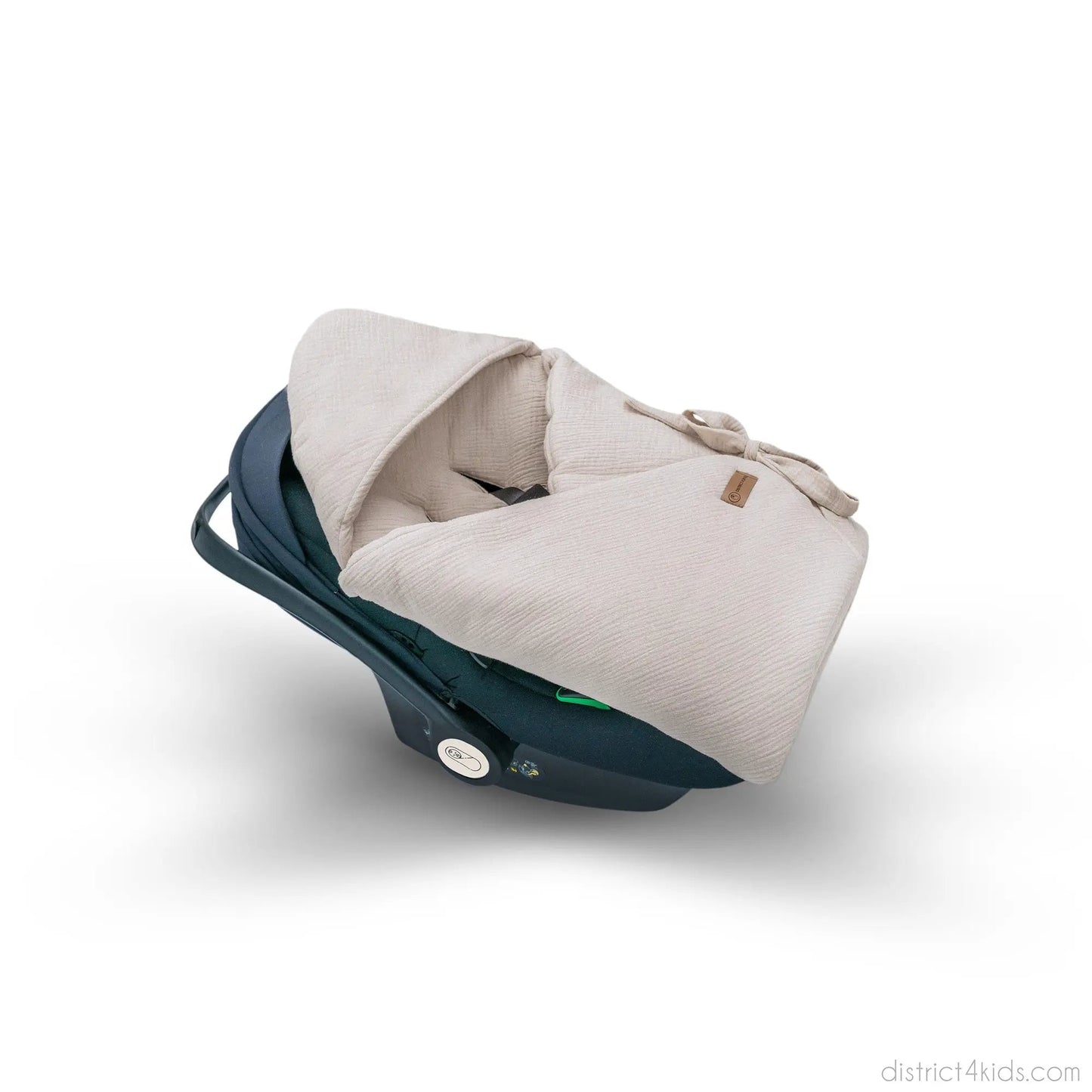 Einschlagdecke Musselin Babyschale - 2.5 TOG Ganzjahres-Decke für Maxi-Cosi, Cybex & Co.