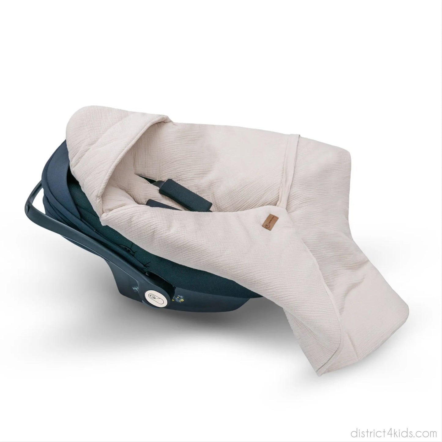 Einschlagdecke Musselin Babyschale - 2.5 TOG Ganzjahres-Decke für Maxi-Cosi, Cybex & Co.