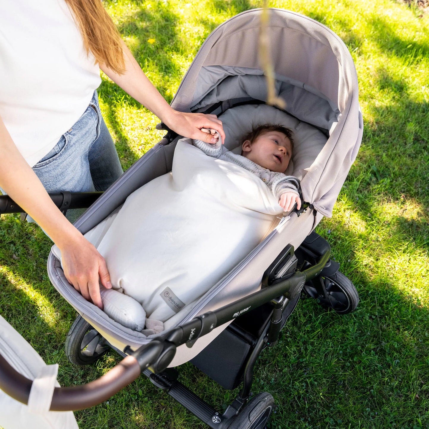 Babyschlafsack Sleepy Bio-Baumwolle - Schlichter Ganzjahres-Schlafsack (2.5 TOG)