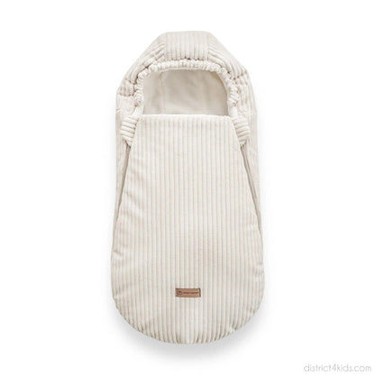 Winterfußsack Cord - Warm gefütterter Kinderwagen-Fußsack (3.5 TOG)