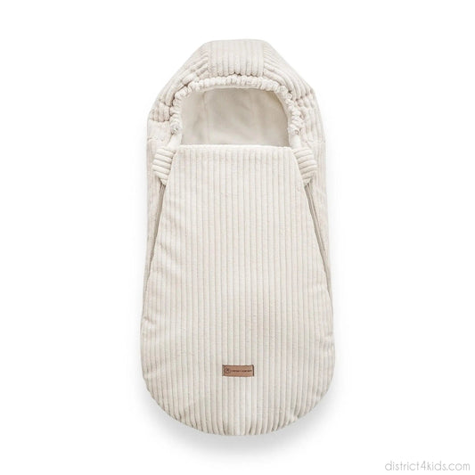 Winterfußsack Cord - Warm gefütterter Kinderwagen-Fußsack (3.5 TOG)