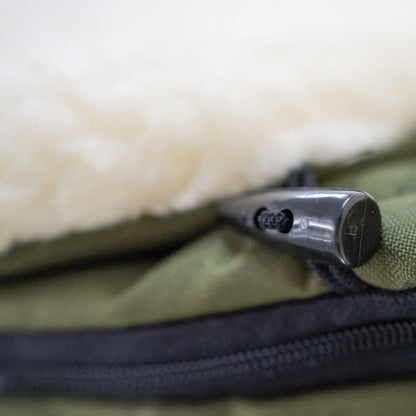 Winterfußsack Merino - Wasserdichter Baby-Fußsack mit Schafwollfutter für Kinderwagen & Schlitten