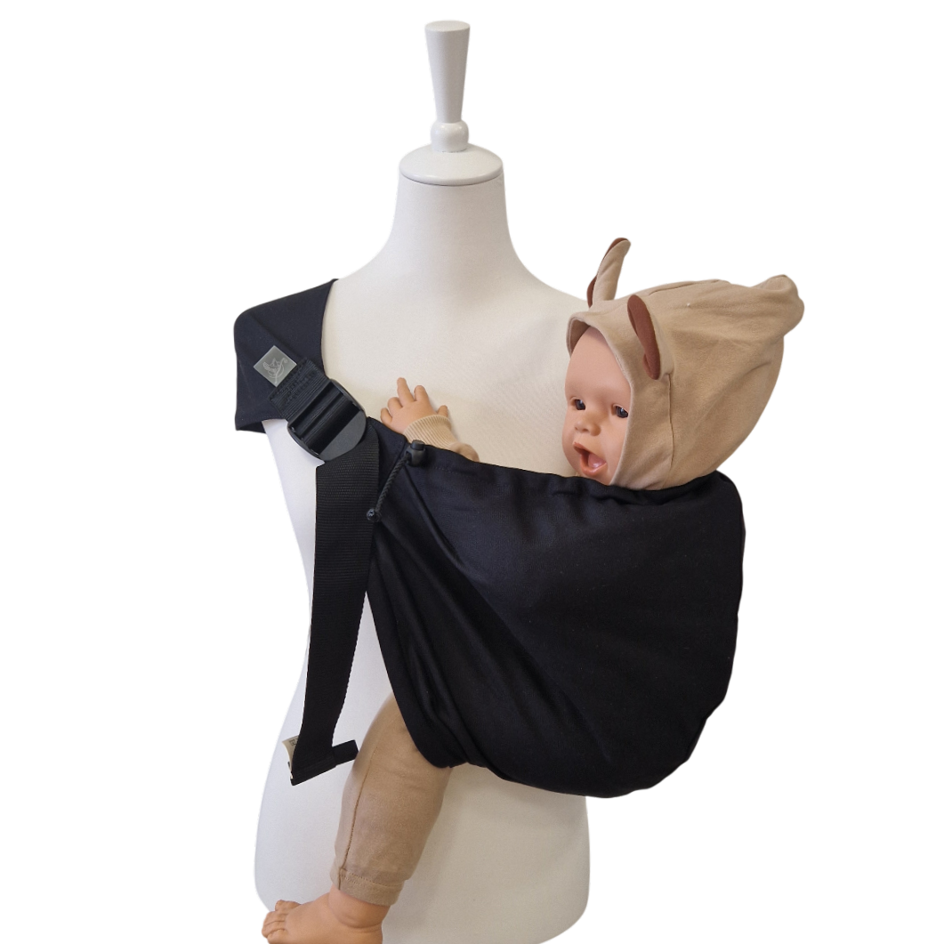 Storchenwiege Hipino Hüfttrage - Ergonomischer Hüftsitz (5–20 kg)