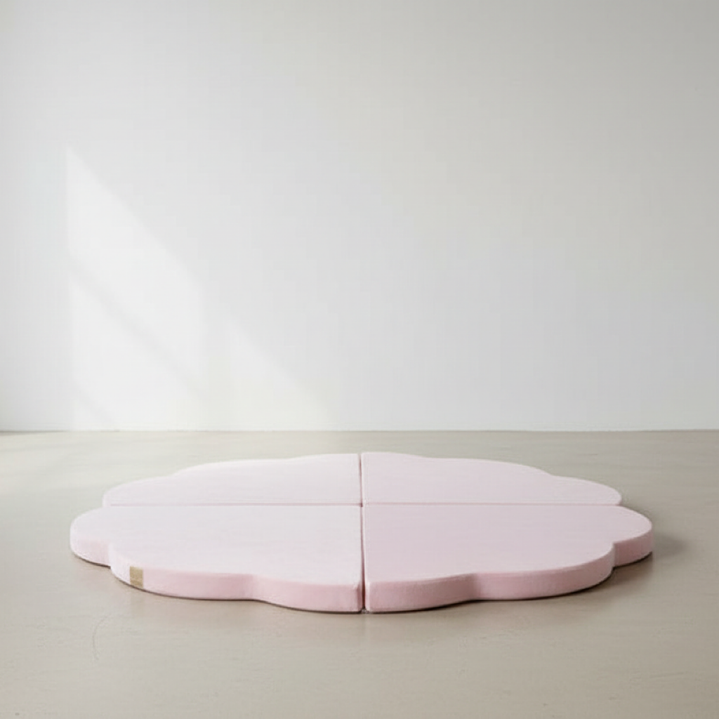 MeowBaby Spielmatte Wolke Velvet 160x160cm