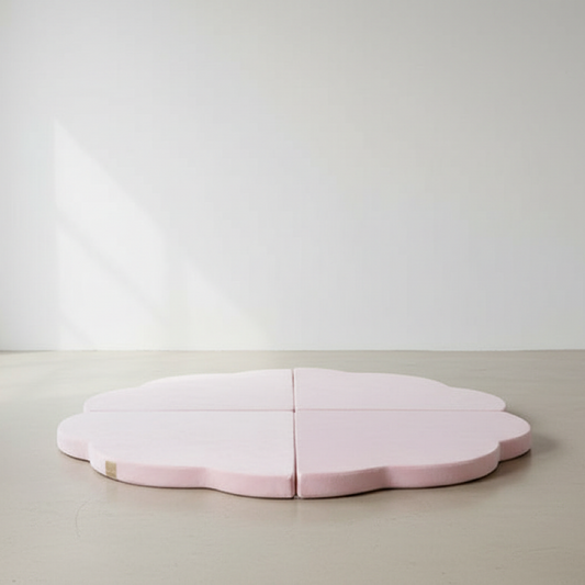 MeowBaby Spielmatte Wolke Velvet 160x160cm