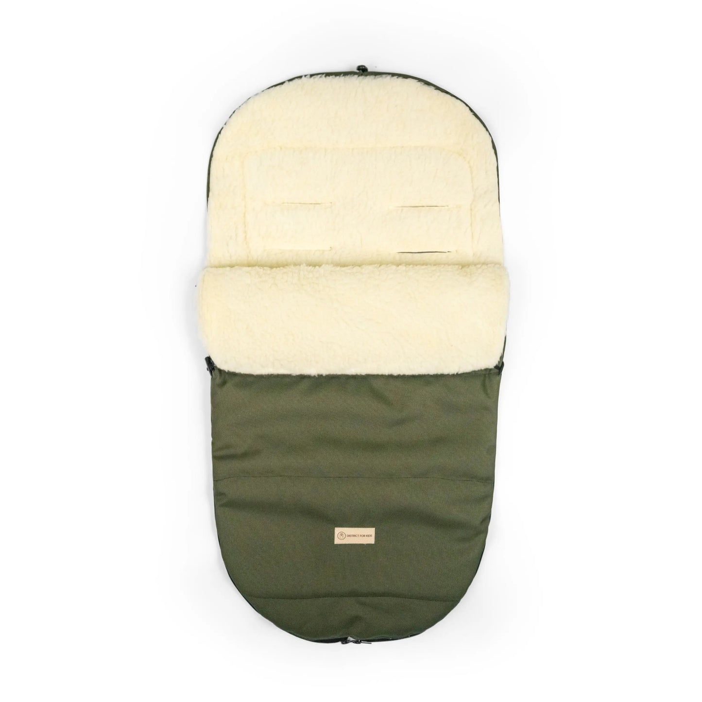 Winterfußsack Merino - Wasserdichter Baby-Fußsack mit Schafwollfutter für Kinderwagen & Schlitten