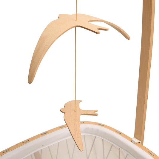 KANO BIRDS Schwalben-Mobile – Buchenholz