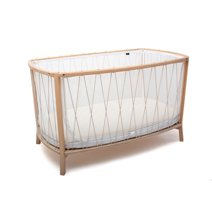 KIMI Babybett 120x60 cm – Mitwachsendes Designbett ohne Gitterstäbe