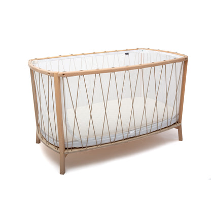 KIMI Babybett 120x60 cm – Mitwachsendes Designbett ohne Gitterstäbe