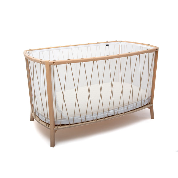 KIMI Babybett 120x60 cm – Mitwachsendes Designbett ohne Gitterstäbe