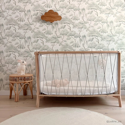 KIMI Babybett 120x60 cm – Mitwachsendes Designbett ohne Gitterstäbe
