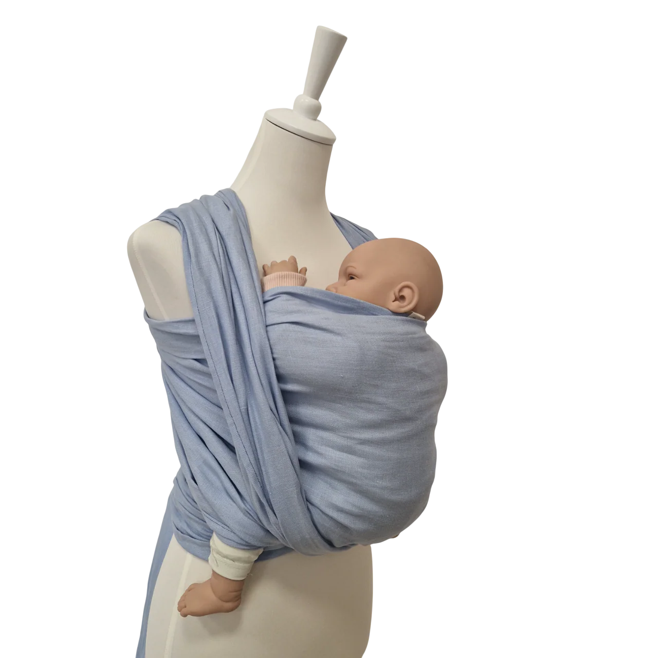 Hänschenklein Leinen-Tragetuch - Atmungsaktiv & Ergonomisch (3,5–20 kg)