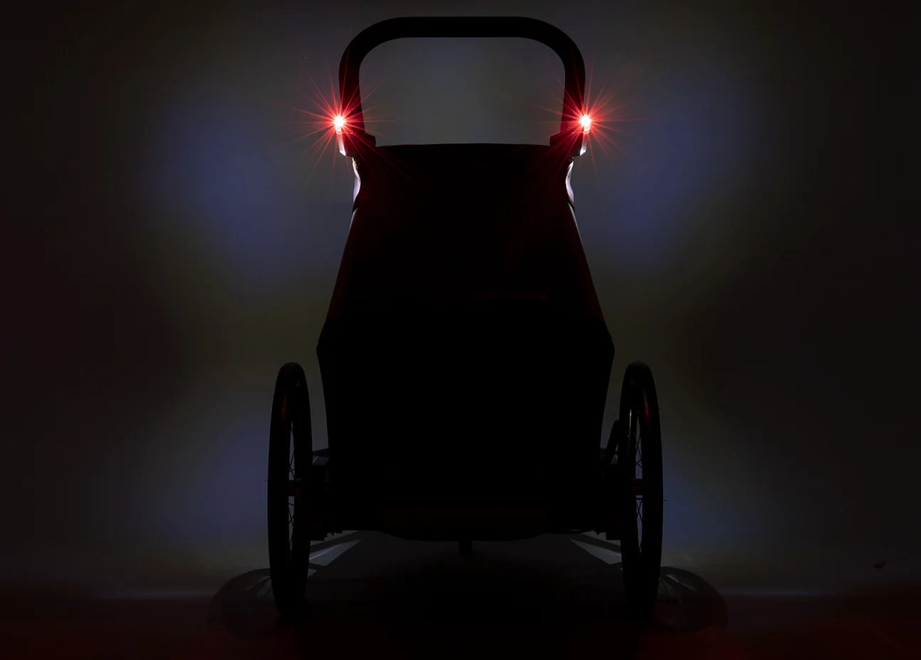 Croozer Kid Vaaya 2 Fahrradanhänger - Premium Zweisitzer Blossom Red
