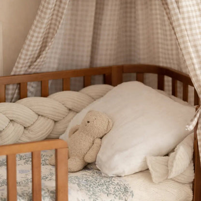 Bettschlange Cord geflochten - Nachhaltiger Bettzopf fürs Baby- & Kinderbett