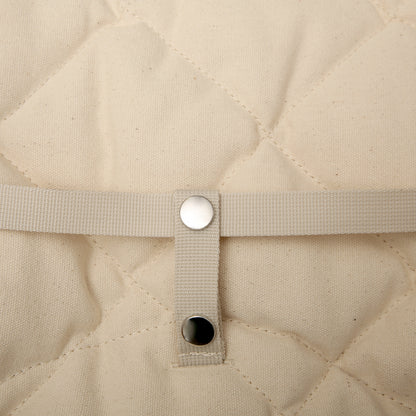 LEVO Design-Babywippe – Wippe aus Echtholz (Bio-Baumwolle)