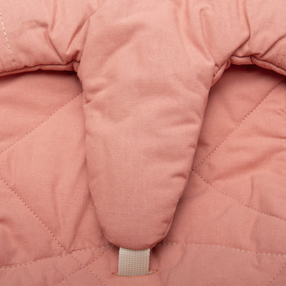 LEVO Design-Babywippe – Wippe aus Echtholz (Bio-Baumwolle)