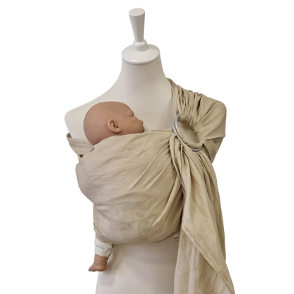 Hänschenklein Leinen-Ringsling - Schnelle Babytrage aus 100 % Leinen
